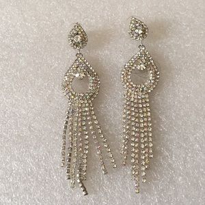 Crystal chandler earring